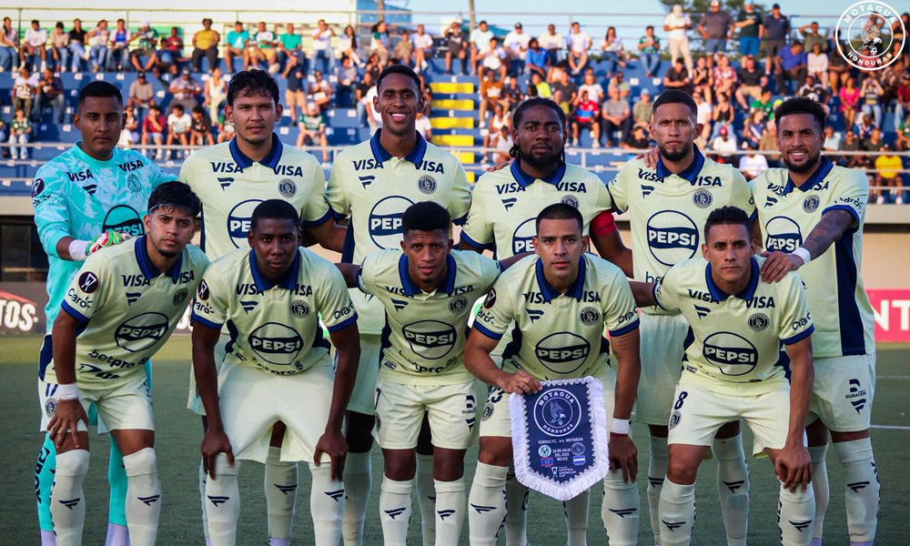 Doblete de Jonathan Moya guía triunfo de Motagua sobre Verdes FC en Copa Centroamericana